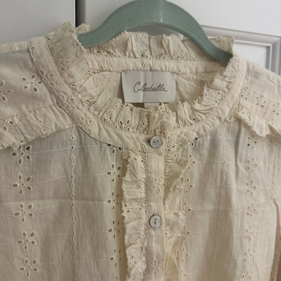 Cleobella Freya Top in Cream - Picture 8 of 10